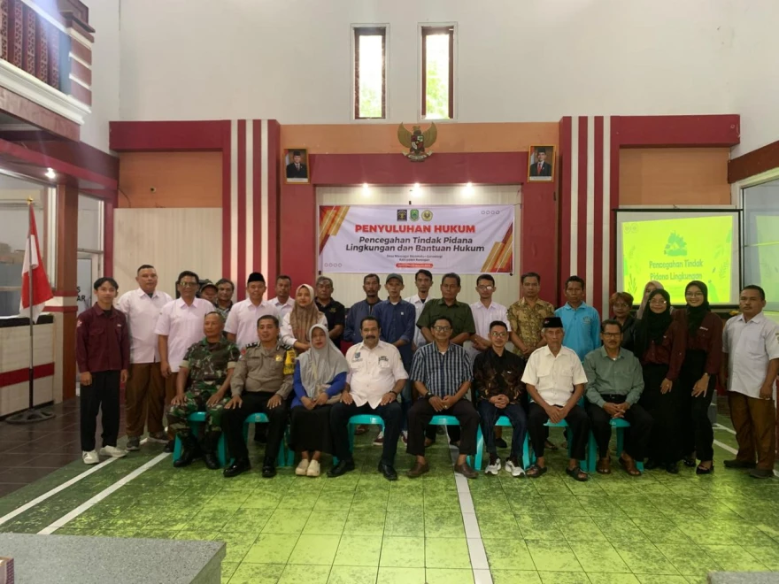 Penyuluhan Hukum - Pencegahan Tindak Pidana Lingkungan dan Bantuan Hukum