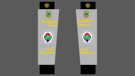 PEMBANGUNAN TUGU BATAS DESA